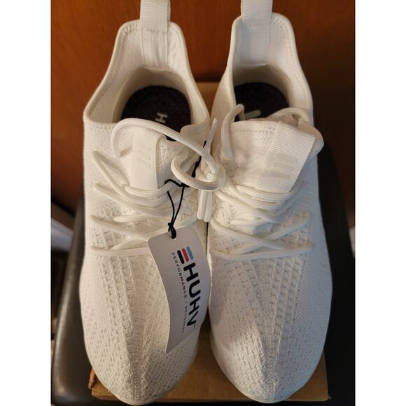 NIB - HUHV Flow 360 Cloud White Bone Running Shoes - M/6 W/9 - Picture 4 of 10